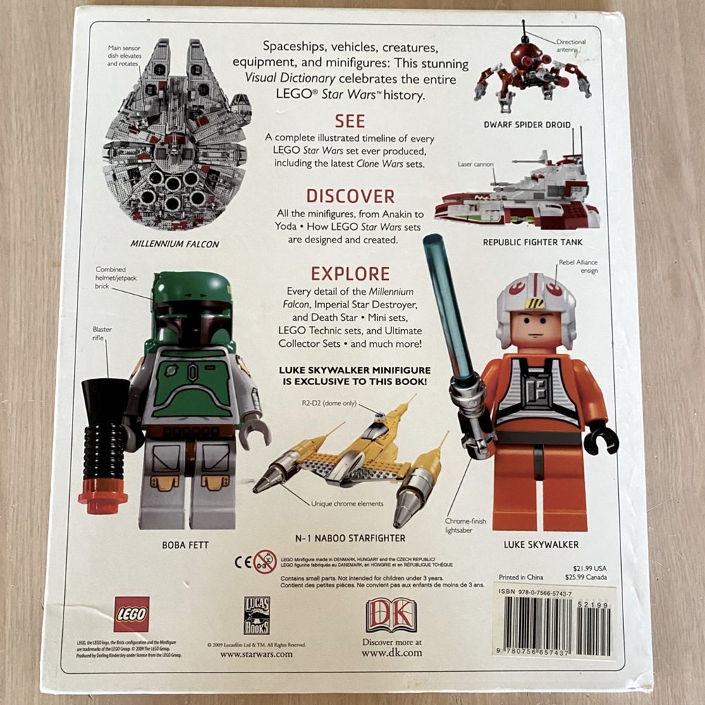 Lego Star Wars Colorful Glossy The Visual Dictionary - Picture 2 of 7